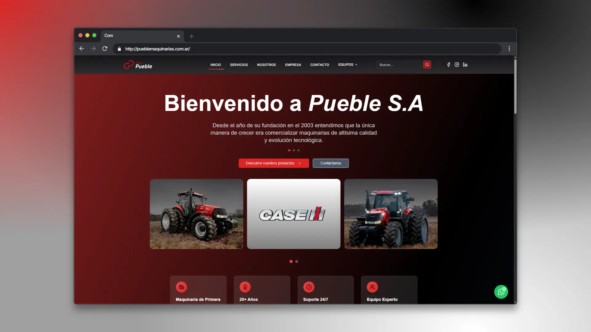 New Website - Pueble S.A - Image 1