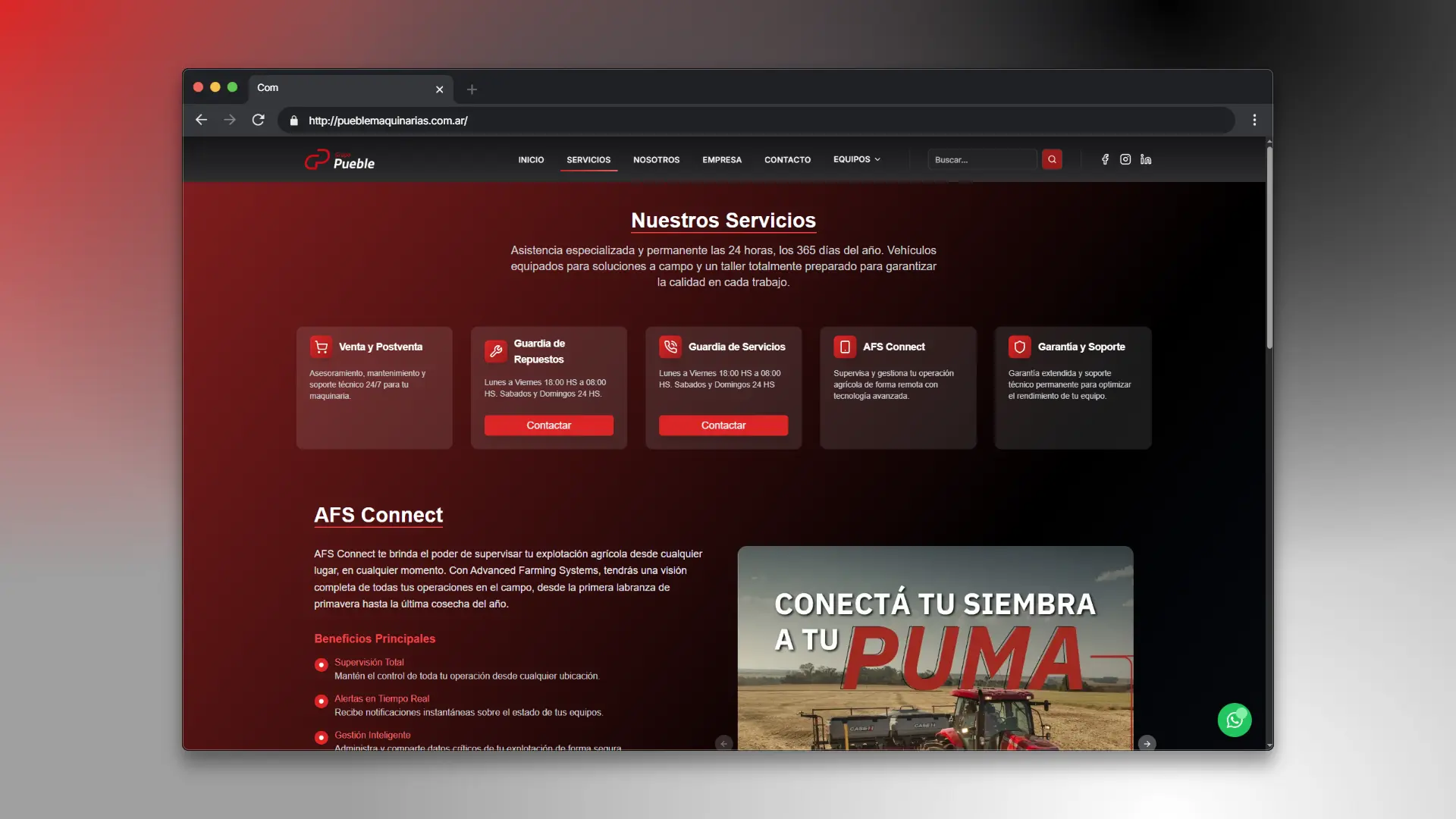 New Website - Pueble S.A - Image 2