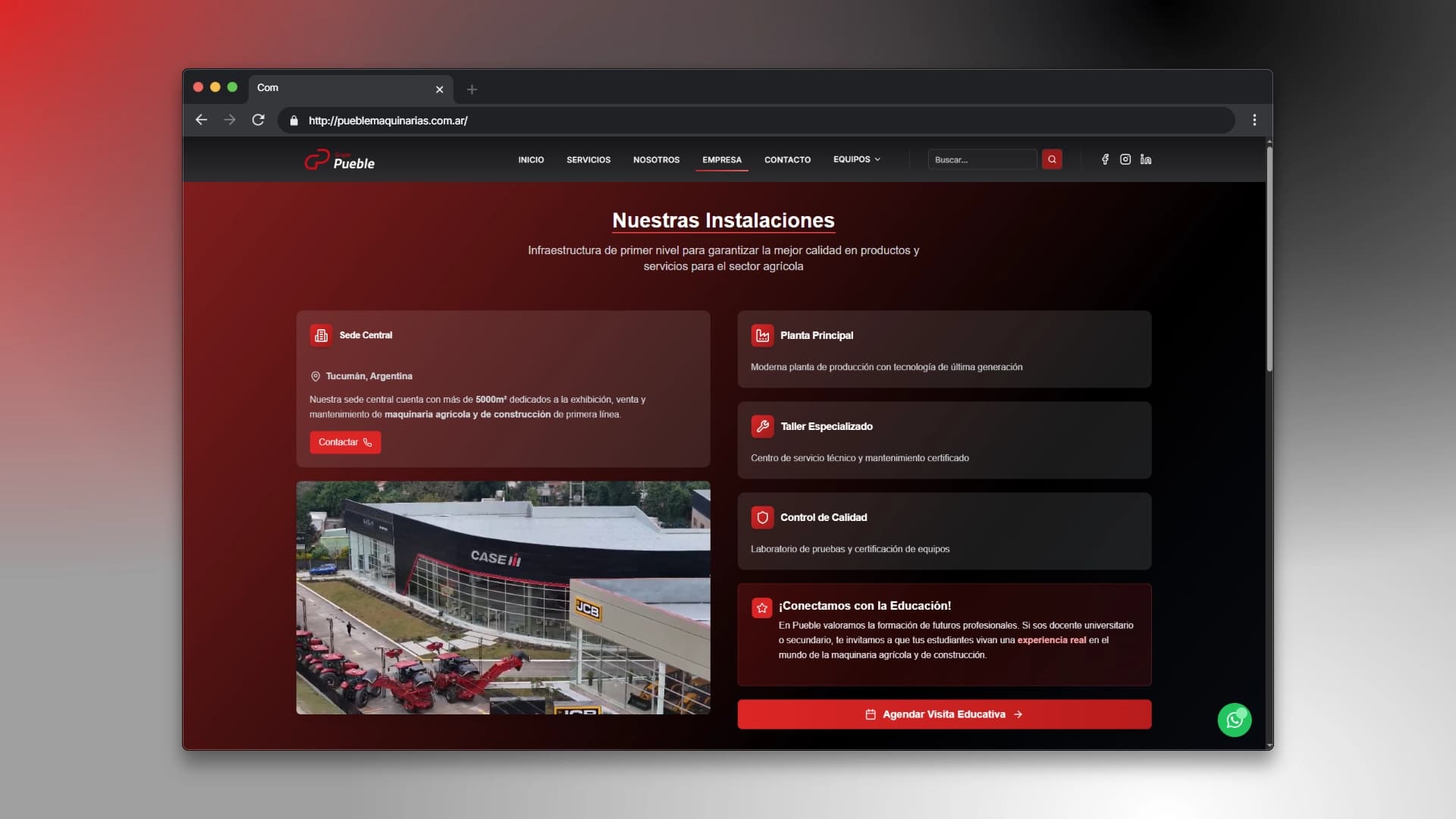 New Website - Pueble S.A - Image 4