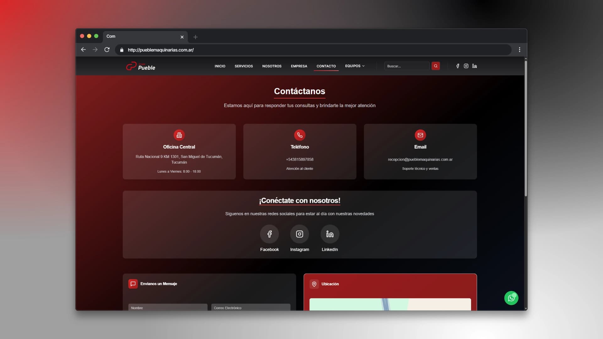 New Website - Pueble S.A - Image 5