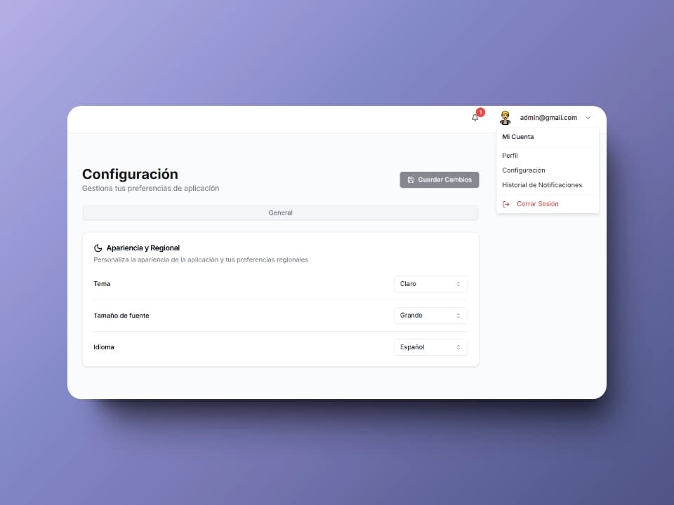 HR Web Application - Pueble SA - Image 3