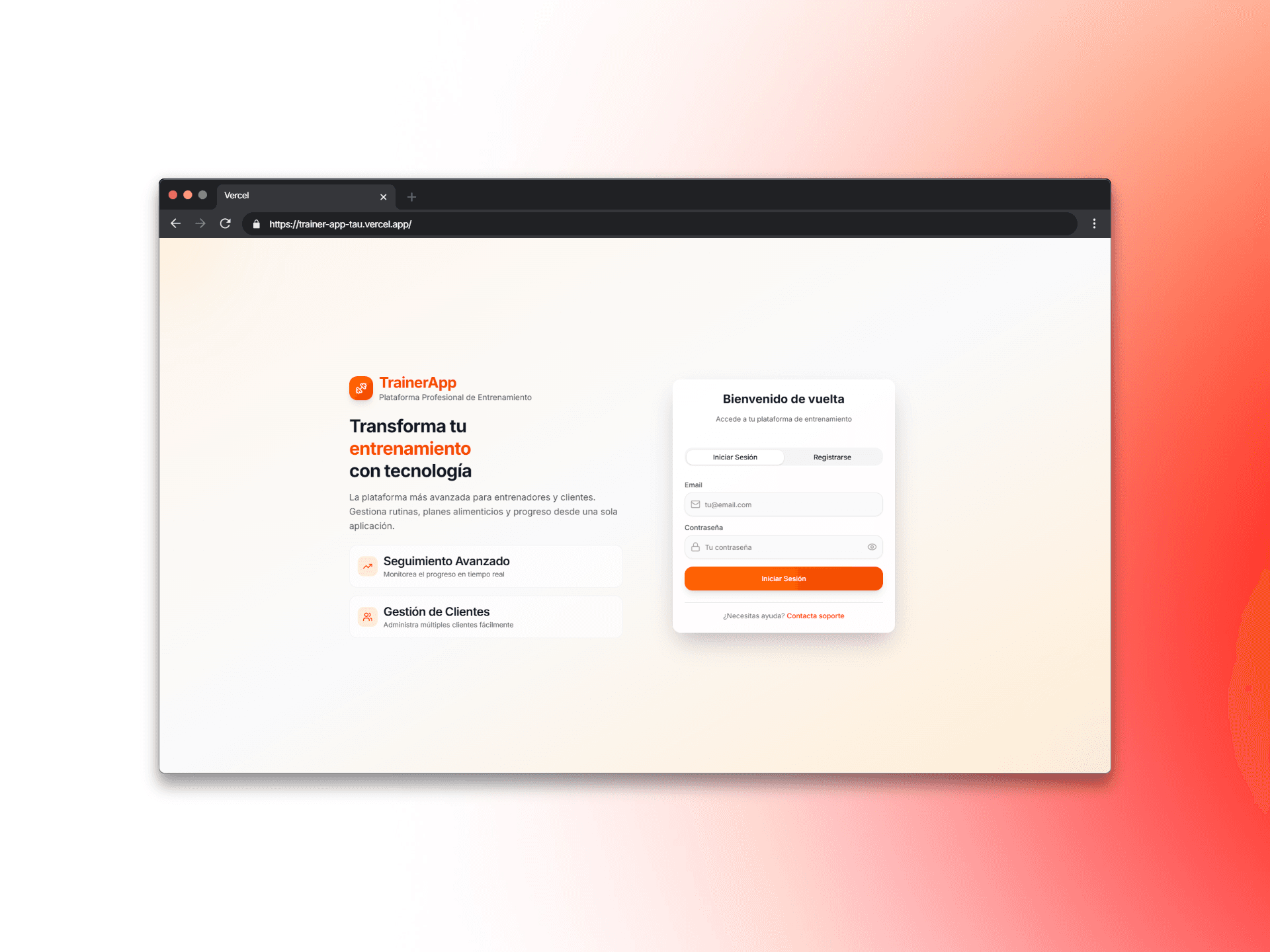 application - TrainerApp - Image 1