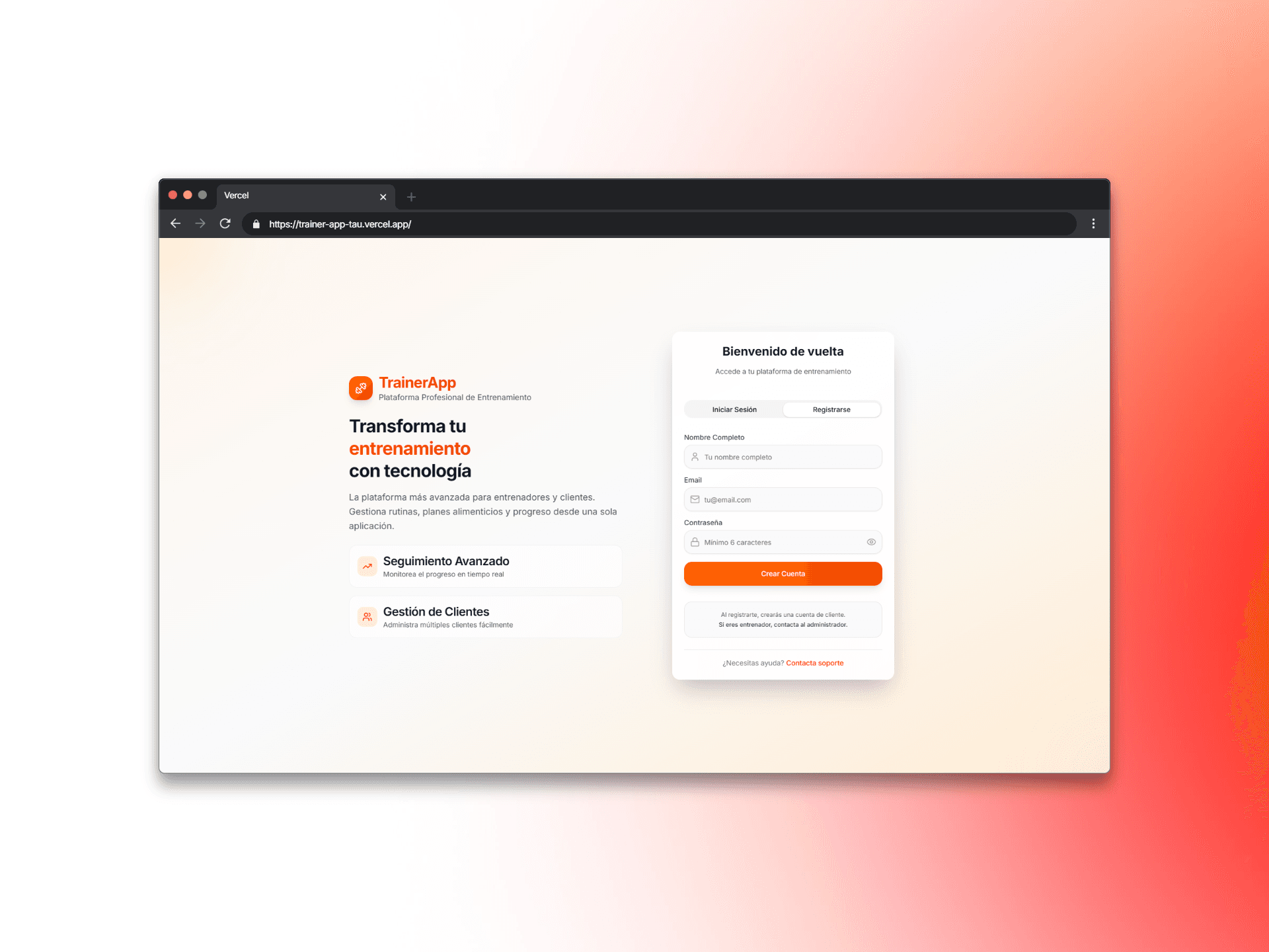 application - TrainerApp - Image 2